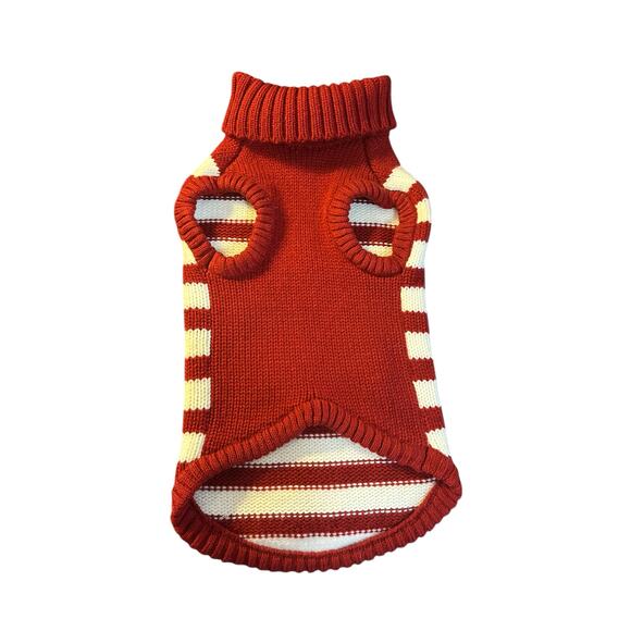 Barkley & Finn Christmas Dog Sweater Sz Lg Santa Red White - Picture 4 of 6